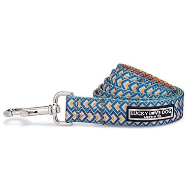 Lucky Love Dog Leash Soft Durable and Comfortable Leash with Vibrant Patterns Stylish and Long Lasting for Large Male and Female Dogs Murphy Large