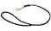 Dogs My Love Round Genuine Rolled Leather Dog Short Leash 24 Long 38 Wide Black for Medium Breeds