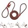 WalktimeSlip Lead Dog LeashDogs Harness and Leash Set for Walking Head Collar with Rope Leashes for Pulling DIY Dog Scarf