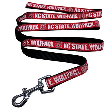 Pets First Collegiate Pet Accessories Dog Leash North Carolina State Wolfpack Large