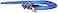 Weiss Walkie The Walkie No Pull Dog Leash Gentle Effective Encourages Loose Leash Walking Made in USA Blue Color Size Small for Dogs Under 25lbs