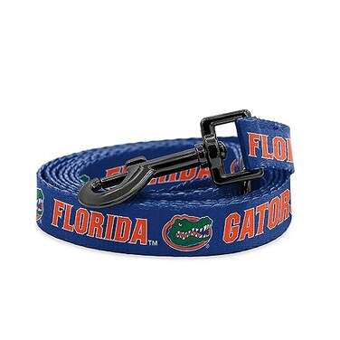 ShopInstaPets InstaPetShop Florida Gators Adjustable Collars and Leashes Officially Licensed Fits All Pets 6 Ft Leash