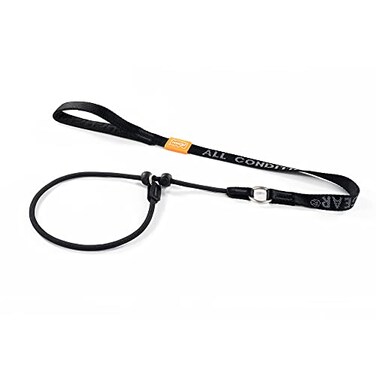 HowGo Slip Lead Dog Leash with Padded Handles Lightweight Dog Training Leash with 360Swivel AntiTangle HeavyDuty Lead and Collar for Large Medium and Small NoPull Walking Black 36FT