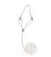 Resco Professional CordoHyde Martingale Dog Show Lead 316 x 42Inch Long White