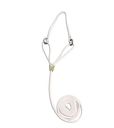 Resco Professional CordoHyde Martingale Dog Show Lead 316 x 42Inch Long White