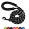 Panykoo 56 FT Strong Pet Dog Leash with Soft Padded HandleHighly Reflective Rope for Night Walking360Degree Rotating Metal Buckle Without TanglesSuitable for SmallMedium and Large Dogs5ft