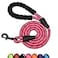 Panykoo 56 FT Strong Pet Dog Leash with Soft Padded HandleHighly Reflective Rope for Night Walking360Degree Rotating Metal Buckle Without TanglesSuitable for SmallMedium and Large Dogs5ft