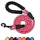 Panykoo 56 FT Strong Pet Dog Leash with Soft Padded HandleHighly Reflective Rope for Night Walking360Degree Rotating Metal Buckle Without TanglesSuitable for SmallMedium and Large Dogs5ft