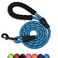 Panykoo 56 FT Strong Pet Dog Leash with Soft Padded HandleHighly Reflective Rope for Night Walking360Degree Rotating Metal Buckle Without TanglesSuitable for SmallMedium and Large Dogs5ft