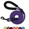 Panykoo 56 FT Strong Pet Dog Leash with Soft Padded HandleHighly Reflective Rope for Night Walking360Degree Rotating Metal Buckle Without TanglesSuitable for SmallMedium and Large Dogs6ft