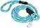 ZippyPaws Climbers Rope Heavy Duty Dog Leash Thick Leashes for Large Breed Dogs Durable 23 Climbing Rope 6 Feet Long Comfortable Woven Design Tested Strength Over 3000 lbs Teal