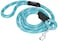 ZippyPaws Climbers Rope Heavy Duty Dog Leash Thick Leashes for Large Breed Dogs Durable 23 Climbing Rope 6 Feet Long Comfortable Woven Design Tested Strength Over 3000 lbs Teal