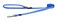 Rogz Reflective Dog Leash for Medium Dogs 58 wide 6 long Blue