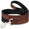 Buckle-Down BuckleDown Pet Leash Vintage US Flag Stretch 6 Feet Long 15 Wide