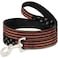 Buckle-Down BuckleDown Pet Leash Vintage US Flag Stretch 6 Feet Long 15 Wide