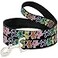 Buckle-Down BuckleDown Pet Leash Dancing Bears BlackMulti Color 4 Feet Long 1 Wide