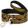 Buckle-Down BuckleDown Pet Leash Scooby Doo Stacked CLOSEUP Black 4 Feet Long 15 Wide