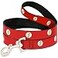 Buckle-Down BuckleDown Pet Leash Flash Logo RedWhiteYellow 4 Feet Long 1 Wide