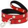 Buckle-Down BuckleDown Pet Leash Flash Logo RedWhiteYellow 4 Feet Long 1 Wide