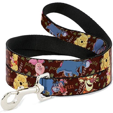Buckle-Down Dog Leash Winnie The Pooh Character Poses 4 Feet Long 10 Inch Wide