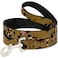 Buckle-Down BuckleDown Pet Leash Scooby Doo Stacked CLOSEUP Black 4 Feet Long 12 Wide Multicolor