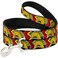 Buckle-Down Dog Leash Taco Man 4 Feet Long 05 Inch Wide