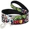 Buckle-Down Dog Leash Marvel Avengers 4 Superhero Poses Close Up 6 Feet Long 10 Inch Wide