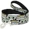Buckle-Down Star Wars Pet Leash Dog Leash Star Wars The Child Chibi Face Blocks Black 6 Feet Long 10 Inch Wide