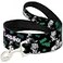 Buckle-Down DC Comics Pet Leash Dog Leash Joker Die Laughing Haha Black Purple Green 6 Feet Long 05 Inch Wide