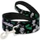 Buckle-Down DC Comics Pet Leash Dog Leash Joker Die Laughing Haha Black Purple Green 6 Feet Long 05 Inch Wide