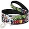 Buckle-Down Dog Leash Marvel Avengers 4 Superhero Poses Close Up 6 Feet Long 15 Inch Wide Multicolor DL6FTWAV012W