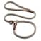 Mendota Pet Slip Leash Dog Lead and Collar Combo Made in The USA Tan 12 in x 4 ft for Large Breeds