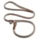 Mendota Pet Slip Leash Dog Lead and Collar Combo Made in The USA Tan 12 in x 4 ft for Large Breeds