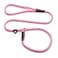 Mendota Pet Slip Leash Dog Lead and Collar Combo Made in The USA Pink 38 in x 4 ft for SmallMedium Breeds