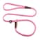 Mendota Pet Slip Leash Dog Lead and Collar Combo Made in The USA Pink 38 in x 4 ft for SmallMedium Breeds