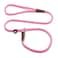 Mendota Pet Slip Leash Dog Lead and Collar Combo Made in The USA Pink 38 in x 4 ft for SmallMedium Breeds