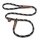 Mendota Pet Slip Leash Dog Lead and Collar Combo Made in The USA Black Confetti 12 in x 6 ft for Large Breeds