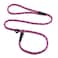 Mendota Pet Slip Leash Dog Lead and Collar Combo Made in The USA Black Ice Raspberry 38 in x 4 ft for SmallMedium Breeds