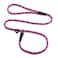 Mendota Pet Slip Leash Dog Lead and Collar Combo Made in The USA Black Ice Raspberry 38 in x 4 ft for SmallMedium Breeds