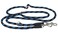 Dogs My Love Adjustable Multifunctional Rope Dog Leash 4270 Medium 04 10mm Diam BlueBlack