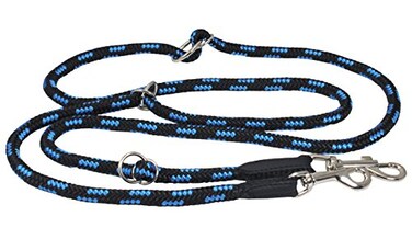 Dogs My Love Adjustable Multifunctional Rope Dog Leash 4270 Medium 04 10mm Diam BlueBlack
