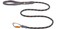 Ruffwear KnotaLeash ClimbingInspired Rope Leash 5 ft Reflective Rope Secure AutoLocking Swivel Carabiner Tubular Handle Accessory Loop for PickUp Bags Obsidian Black Large