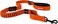 EzyDog Zero Shock Dog Leash Shock Absorbing Bungee Leash for Dogs that Pull or Excite Dual Handle and Reflective for Large Medium or Small Dogs 48inch Orange