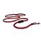 EzyDog Zero Shock LITE Dog Leash Shock Absorbing Bungee Leash for Dogs that Pull or Excite Dual Handle and Reflective for Medium or Small Dogs 72 Red