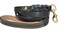 Soft Touch Collars Black Heavy Duty Leather Braided Dog Leash 6ft x 34 Inch with Padded Handle