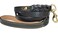Soft Touch Collars Black Heavy Duty Leather Braided Dog Leash 6ft x 34 Inch with Padded Handle