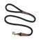 Mendota Pet Snap Leash BritishStyle Braided Dog Lead Made in The USA Black 38 in x 6 ft for SmallMedium Breeds