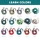 Wilderdog Carabiner Climbing Rope Dog Leash for Medium Large Dogs 5ft Lime