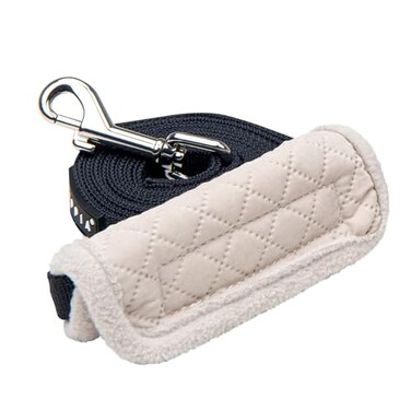Puppia Irvin Dog Leash Diamond Pattern for Small and Medium Dog Cream Medium