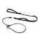 HowGo Slip Lead Dog Leash with Padded Handles Lightweight Dog Training Leash with 360Swivel AntiTangle HeavyDuty Lead and Collar for Large Medium and Small NoPull Walking Black 55FT